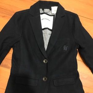 Girls navy blazer with tag.